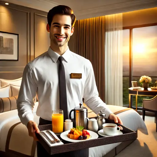 Inglés para Servicio a la Habitación (Room Service)